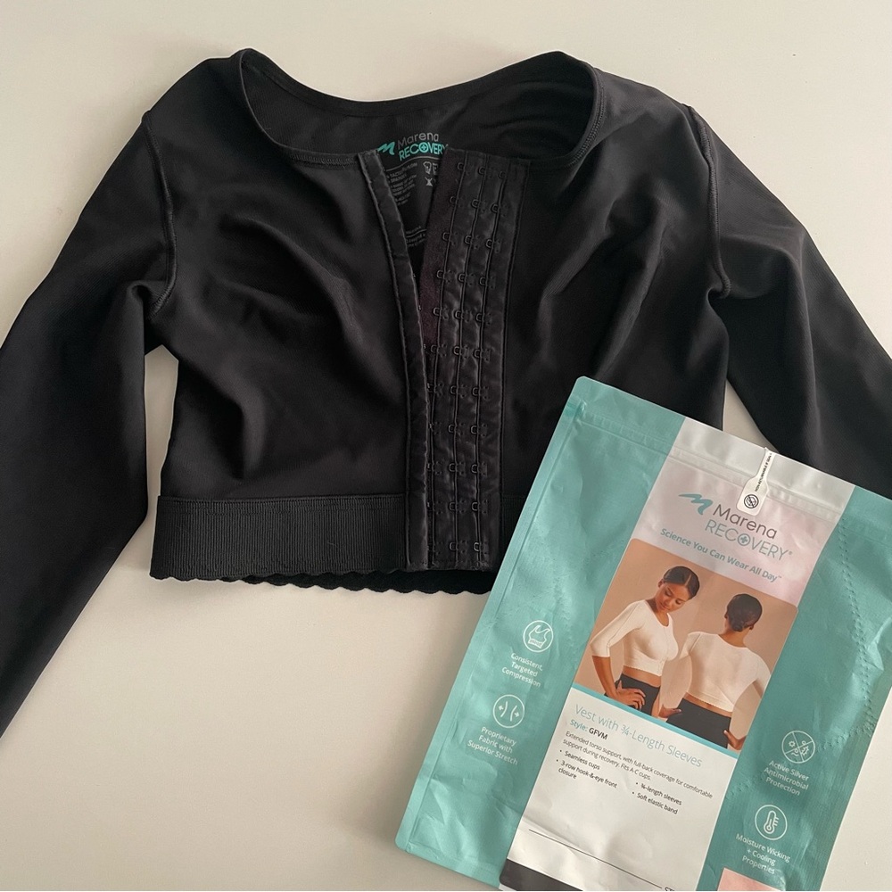 Marena Lipedema Vest 3/4 Sleeve Length